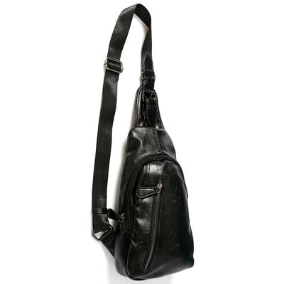New Design High Quality Mens Leather Chest Bag