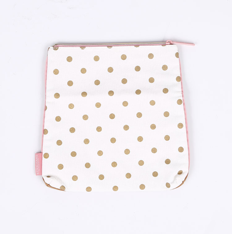 Best Designer Cheap Soft Fabric Colorful Flat Medium Cosmetic Bag
