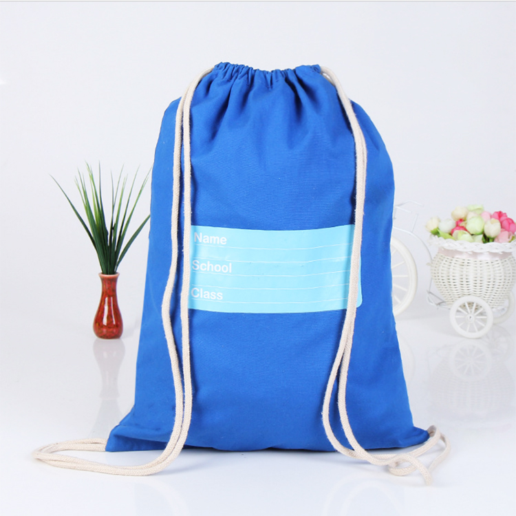 Promotion Custom Logo Printing Organic Mesh Drawstring Bag