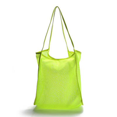 Reusable Drawstring White Grocery Neon Nylon Mesh Fruit Bags