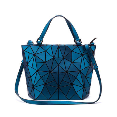 China Factory Offer Luxury Geometric Diamond Ladies Handbags