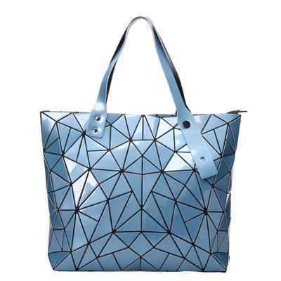 Geometric Luminous Women Handbags Holographic Reflective Bag