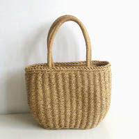 Wholesale fashion handmade classic round straw rattan sling shoulder bag