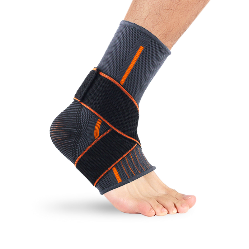 Protection Ankle Sprain Wrist with compression wrap