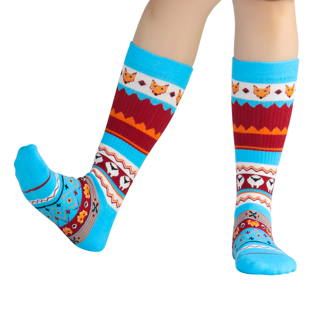 Colorful Christmas Stripe Pressure Socks